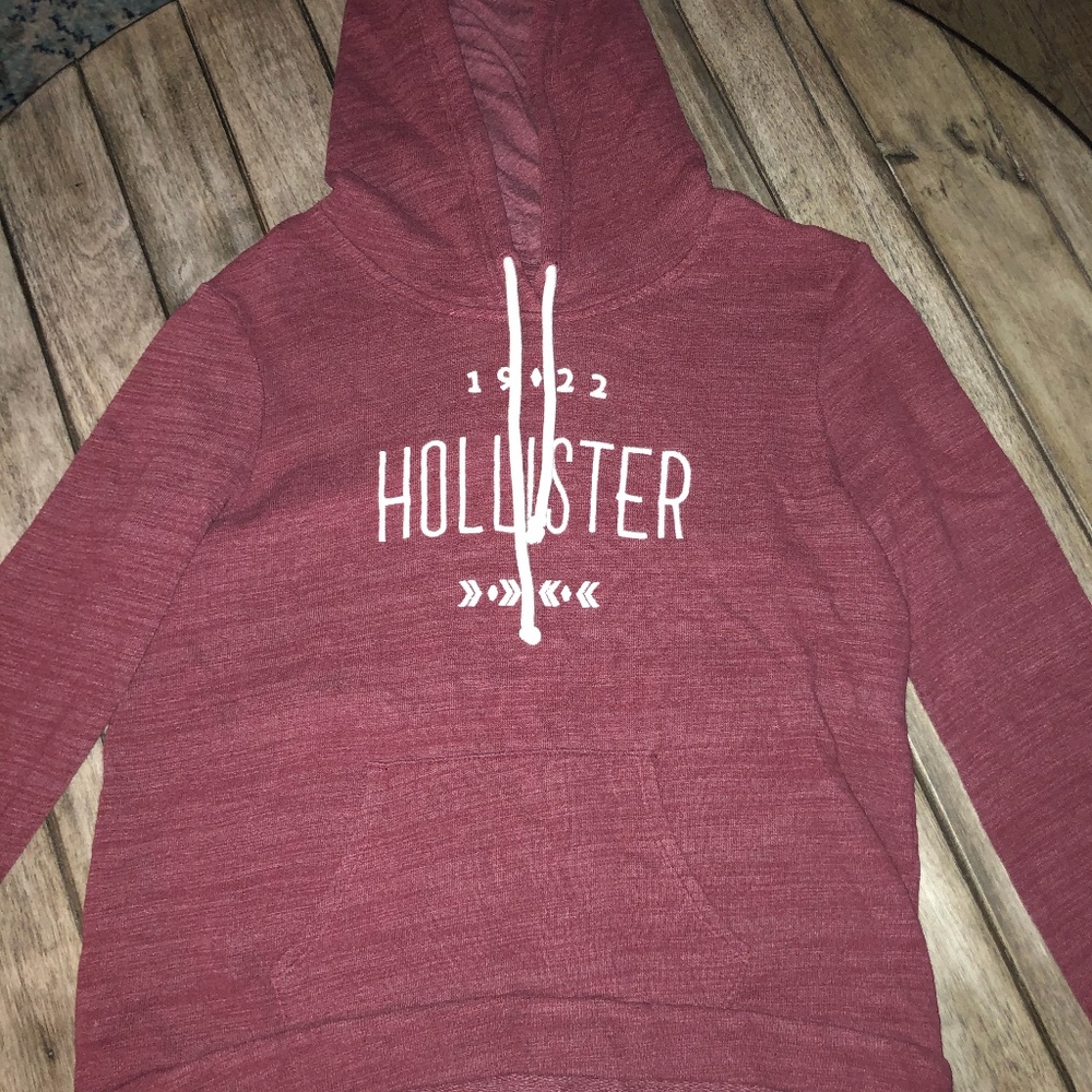 burgundy sweater